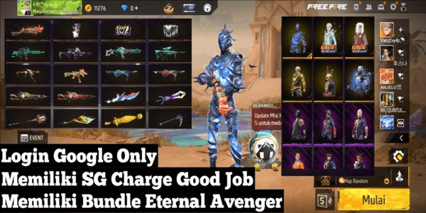 Gambar Product Newbie Level 20 Safe & Trusted 100% Free Fire Account