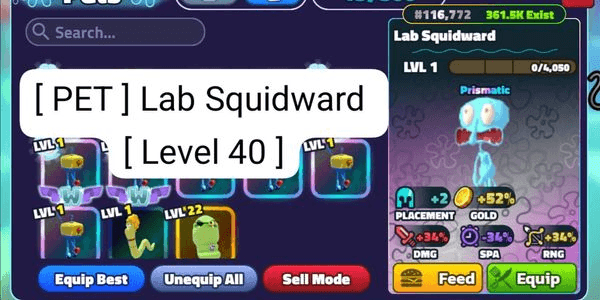 Gambar Product Squidbob Tentaclepants