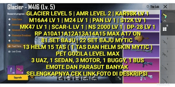 Gambar Product GLACIER LEVEL 5 DISCOUNT TODAY