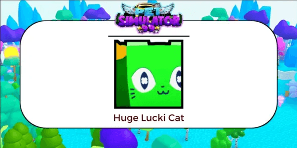 Huge Lucki Cat
