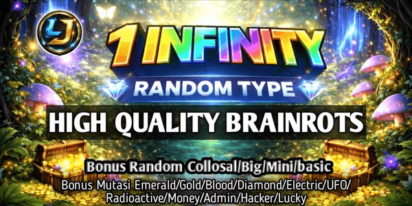 Gambar Product Account escape tsunami for brainrots (According to Picture)