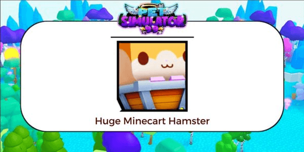 Gambar Product Huge Minecart Hamster