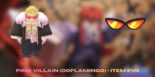 Gambar Product Get Unit Pink Villain (Doflamingo) + Item Evo