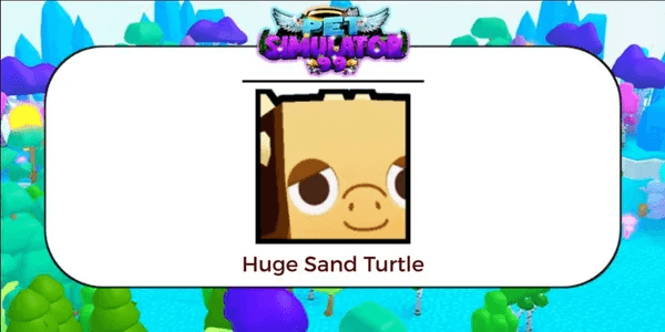 Huge Sand Turtle