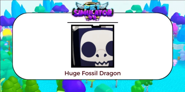 Huge Fossil Dragon