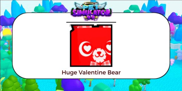 Gambar Product Huge Valentines Bear