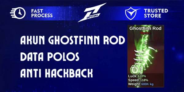 Akun Ghostfin Rod - Lv 150++ Raw Data