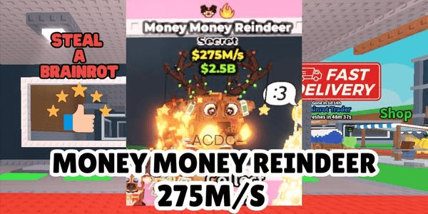 Gambar Product Money Money Reindeer 275M/s
