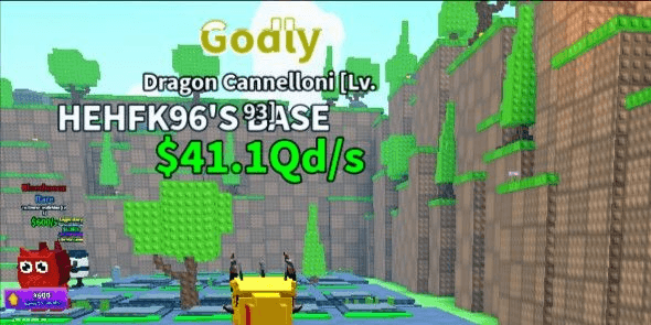 Gambar Product Dragon Cannelloni 41.1Qd/s Lvl 93 Godly [ Rebirth 1 ] [ Base ]