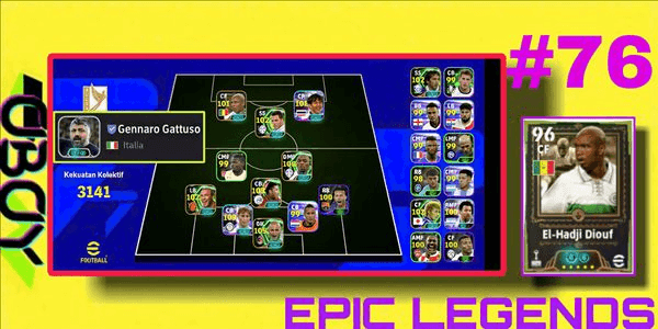 Gambar Product Efotball account strength 3000+