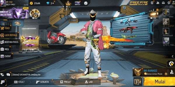 Gambar Product AKUN FF EVOUGUN ADA 5 (MAX ON OTW 3) & VAULT OPM SG 2 ADA 4 RASA AMAN ANTI HACK BACK BERGARANSI 1000 % MURAH BANGET