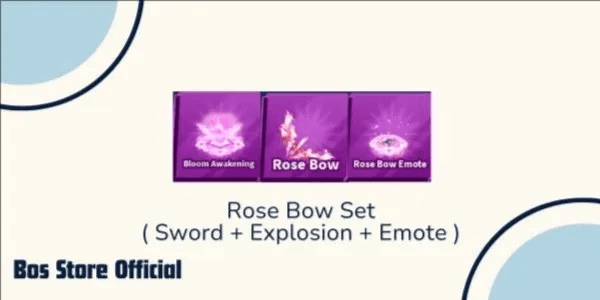 Rose Bow set