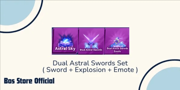 Dual Astral Swords set