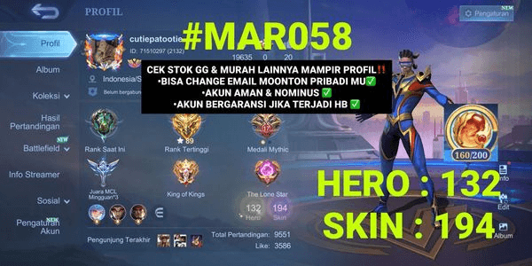 Gambar Product (TERMURAH) HERO MAX I BRUNO HERO I HARITH EVOS CHAMPION I FREYA LUCKYBOX I 5 ZODIAC I 3 LIGHTBORN I 8 EPIC SHOP #MAR058