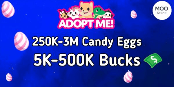 Gambar Product Akun Adopt Me Bonus Bucks
