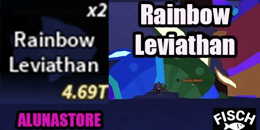 Rainbow Leviathan - Limited Fisch