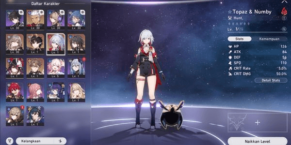 Gambar Product STARTER GG, TL16, DANHENG PT + SPARKLE + ARCHER + RUAN MEI + TOPAZ, PITY 50, STORY JARILO, WIDE FIELD