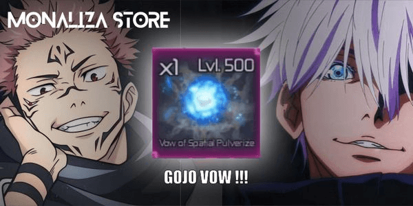 Gambar Product JUJUTSU INFINITE | VOW OF SPATIAL PULVERIZE | GOJO VOW