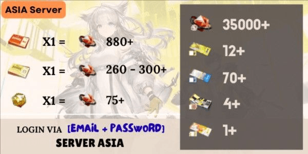 Gambar Product Akun Reroll Arknights Endfield - 1