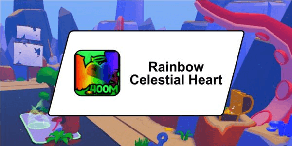 Gambar Product Rainbow Celestial Heart - Pickaxe Simulator