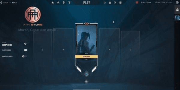 Gambar Product Valorant Sultan Account Last Rank Platinum 1 Skin Bundle Arcane, Champions, Spectrum, Protocol 781, Elderflame, Many Limited & Full Agent