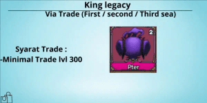 Pter/Pteranodon Fruit (King Legacy)