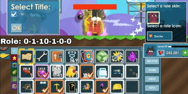 Gambar Product ACCOUNT DR TITLE + GPICK + ANIME HAIR + ANCES MAX SSUP