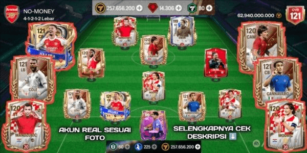 Gambar Product AKUN FC MOBILE HIGH OVR CHEAPEST‼️