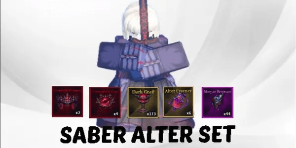 Saber Alter Set (Sailor Piece)
