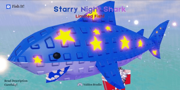 Gambar Product Starry Night Shark