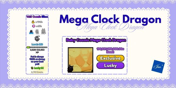 Gambar Product Mega Clock Dragon (Lucky 8)