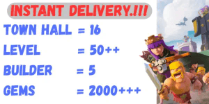 Town Hall 16 | BUILDER 5 | GEMS 2000