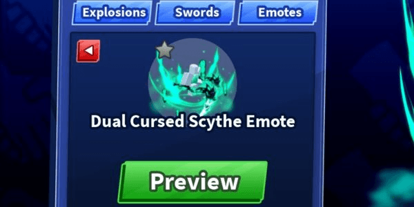 Gambar Product Dual Cursed Scythe Emote