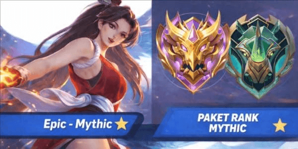 Gambar Product Paket Rank Epic 5-Mythic 1