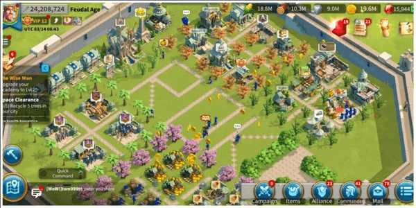 #89 [France/IOS/Android] Power 24M, KPoints 59M, FARM 8.9M | 2 Command EXPERT Saladin, AEthe | 15K GEMS, VIP 12, Passport 5 KD2978