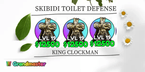 KING Clockman -Grandmaster -Skibidi tower defense (COSMIC)