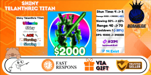 SHINY TELANTHRIC TITAN -ULTIMATE -TOILET TOWER DEFENSE