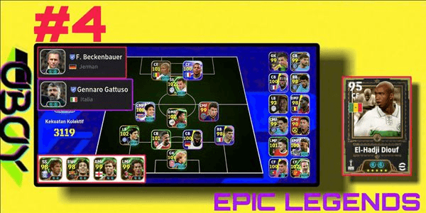 Gambar Product Efotball account strength 3000+