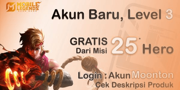 Gambar Product Fresh Cheap new account