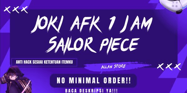 Gambar Product Joki AFK By Request 1 Jam | Joki AFK | Sailor Piece