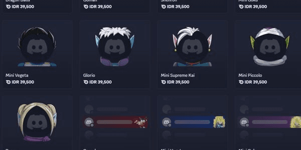 Gambar Product Discord Decoration 39.000