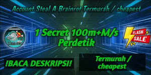 Account Steal A Brainrot Termurah / Cheapest