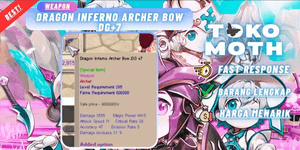 Dragon Inferno Archer Bow DG+7
