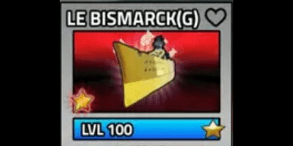 Gambar Product LE Bismarck Gold Max Star and Max Level (Limited Edition) | Military tycoon