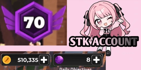 Survive the Killer Account 510K+ Coin Lv 70