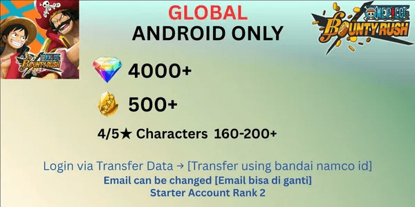 Account One Piece Bounty Rush OPBR Series C
