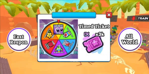 Gambar Product [ Event World ] Ticket Spin Wheel