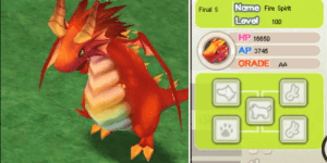 Battle Pet Fire Spirit AA Level 98(DF MAX) +250 ATK