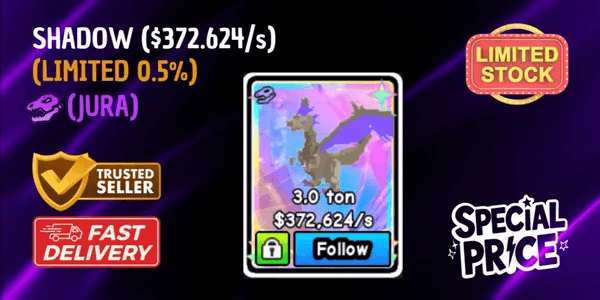 JURA SHADOW ($372.624/s) | BUILD A ZOO