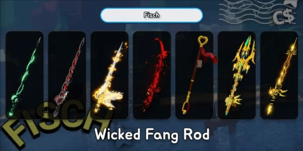 Akun Wicked Fang Rod | Fisch